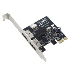 SEDNA - PCI Express 2 x PeSATA/USB Combo Ports Adapter with Extra Low Profile Bracket