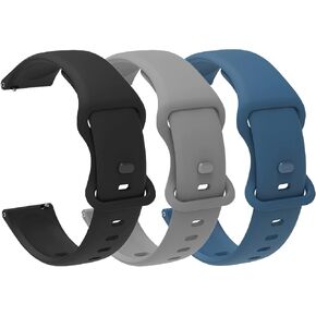 Compatible with Bark Watch Bands, Quick Release Classic Watch Bands Soft Silicone Bands Bracelet Sports Strap Compatible with Bark Watch 1.5 Inches