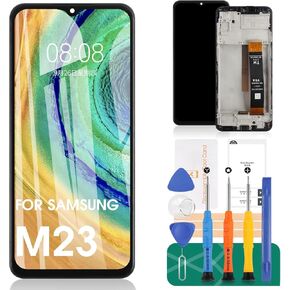 لشاشة Samsung M23 LCD لاستبدال شاشة Samsung Galaxy M23 لـ SM-M236B ، SM-M236B/DS ، SM-M236L LACKIZER REACH ANDRECLESS ANDRECLIS