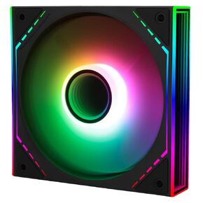 Thermalright TL-M12R-S CPU Case Fan, 120mm with ARGB Mirror Light Effect,4pin PWM Silent Computer Cooler ARGB Fan, for Case CPU Liquid Cooler and CPU Air Cooler