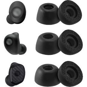 Replacement Foam Ear Tips for Ray-con E25 / E55 Earbuds, Compatible with Ray-con Everyday/Fitness/Impact Earbuds, Ultimate Comfort, 3 Pairs (S/M/L)