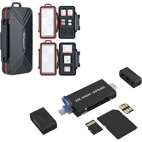 CASE CASE CASE + CARDER READER لـ Huawei Nano Memory NM CARD و SD CARD و Micro SD CARD