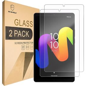 Mr.Shield Screen Protector متوافق مع TCL Tab 8 Gen 2 ، 8.7 بوصة [الزجاج المقسّر] [2 عبوة] [زجاج اليابان مع صلابة 9 ساعات]