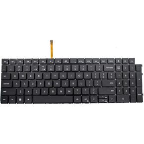 Replacement Laptop Keyboard with Backlit for Dell Inspiron 15 3510 3511 3515 5510 5515 5518, inspiron 16 7610, Latitude 3520, Vostro 15 3510 3515 3520 3525 7510 with US Layout,Black