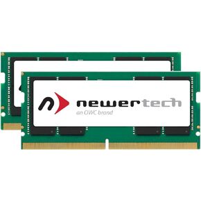 NewerTech DDR4 32GB Kit (2 x 16GB) 3200MHz PC4-25600 CL22 (2933MHz or 2666MHz) Unbuffered Non-ECC 1.2V SODIMM 260-Pin Laptop Notebook PC Computer Memory Module Ram Upgrade
