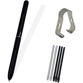Tab S4 S Pen for Samsung Galaxy Tab S4 Stylus Pen EJ-PT830 T835 T837 Pointer Pen Replacement + 5X Tips/Nibs (Black)