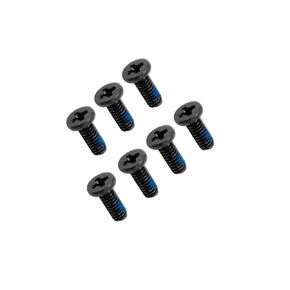 Black Lower Bottom Base Cover Case Screws Replacement for HP Victus Gaming 15-FA 15-FB (1 Set: 7pcs)