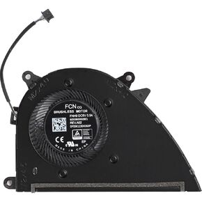 New CPU Cooling Fan Replacement for HP Envy 17-CN 17-CP 17-DN 17-CN0010NR 17-CP0035CL ProBook 470 G8 G9 M50402-001 6033B0092801 FNH9 DFS5K12304363P DC5V 0.5A Integrated Graphics