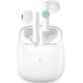 Wireless Earbuds, Bluetooth 5.3 in Ear Buds Light-Weight Headphones, IP7 Waterproof, 40H Playtime, Built-in 4 Mics Headset, Clear Calls Earphones Suitable for exercise, running, fitness and Work
