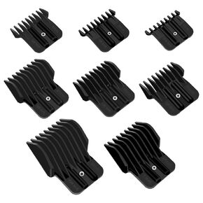 Professional Barber Clipper bands 5 pcs, Non Slip Barber Clipper bands, Heat Resistance Barber sleeve for Hair clipper, Barber Hair Clipper Holder tools. (Black)