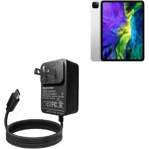 شاحن Boxwave متوافق مع Apple iPad Pro 11 "(2nd Gen 2020) - شاحن الحائط Direct (15W) ، شحن جهازك السريع مع كبل مدمج 6 أقدام
