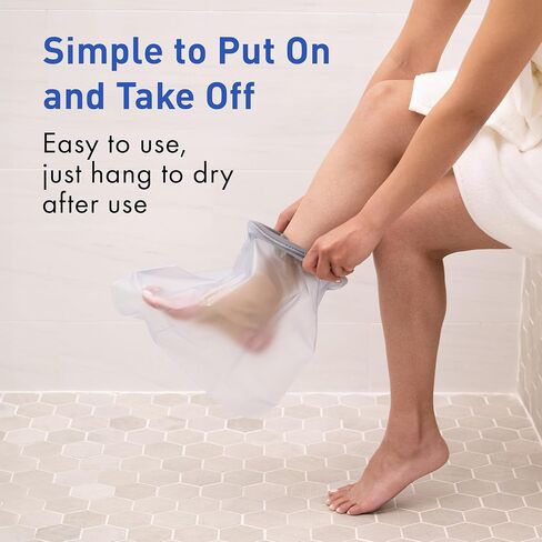 TKWC INC Foot & Ankle - Water Proof Foot Cast Cover for Shower 5737 - Watertight Foot Protector in Kuwait