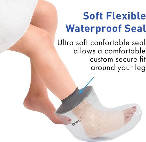 TKWC INC Foot & Ankle - Water Proof Foot Cast Cover for Shower 5737 - Watertight Foot Protector in Kuwait