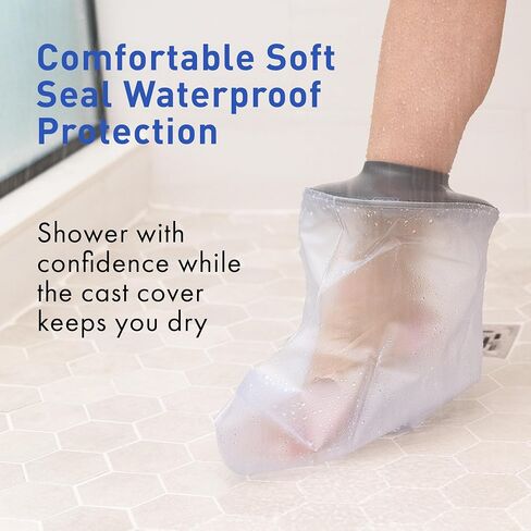 TKWC INC Foot & Ankle - Water Proof Foot Cast Cover for Shower 5737 - Watertight Foot Protector in Kuwait
