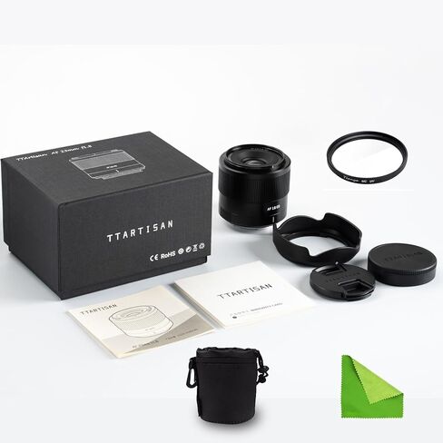 TTArtisans 35mm F1.4 X-Mount APS-C Manual Focus Large Aperture Lens for Fuji X-Mount Cameras X-A5 X-A7 X-M1 X-H2 X-H2S X-T1 X-T30 X-T3 X-T4 X-T5 X-T200 X-T30 X-PR01 X-PR02 X-PR03 X-E3 X-E4 XS10 XS20 in Saudi Arabia
