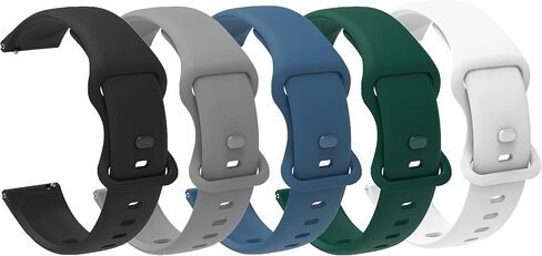 Compatible with Bark Watch Bands, Quick Release Classic Watch Bands Soft Silicone Bands Bracelet Sports Strap Compatible with Bark Watch 1.5 Inches in Saudi Arabia