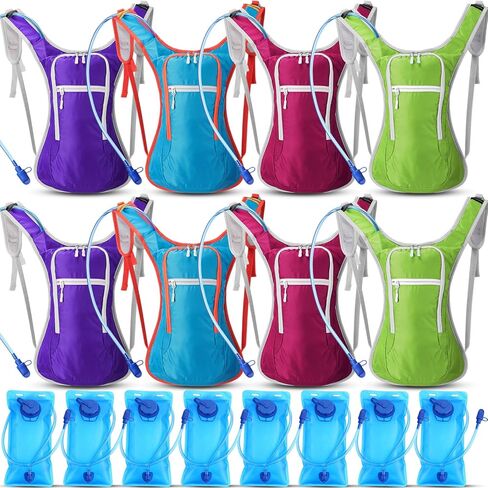 Chunful Hydration Backpack with 2 L Water Bladder Lightweight Hydration Bladder Pack for Women Teenagers Water Backpack Outdoor for Hiking Cycling Camping Music Festival in Kuwait