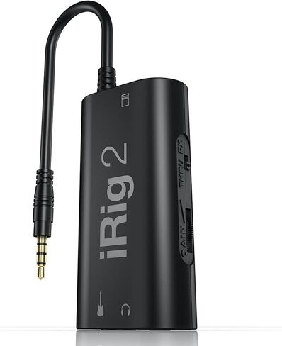 IK Multimedia iRig USB Guitar Audio Interface - 24 بت 48 كيلو هرتز تتضمن معدات استوديو تسجيل الموسيقى كابل USB C لأجهزة iPad وMac والكمبيوتر الشخصي وملحقات الجيتار وجهاز التسجيل in Kuwait