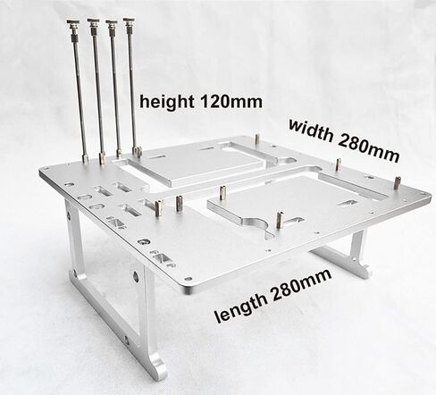 Open Air ITX PC Frame HTPC Water Cooling Test Bench Aluminum Case Bare Overclocking DIY Computer Frame Support Graphics Card in Saudi Arabia