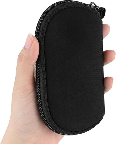 حالة Kwmobile النيوبرين متوافقة مع Logitech G Pro X Superlight 2 - Case for Mouse Soft Bagous Carry - Black in Kuwait