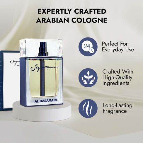 Al Haramain Signature Blue Eau De Parfum Spray for Unisex, 3,4 Ounce in Kuwait