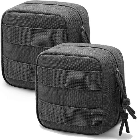 2 حزمة حقيبة أساء صغيرة ، 1000D Tactical Molle Mini Tool EDC Belt Belt Bages for backpack backpack in Kuwait
