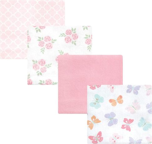 Hudson Baby Unisex Baby Cotton Flannel Receiving Blankets, Little Bear, One Size (Pack of 2) in Kuwait