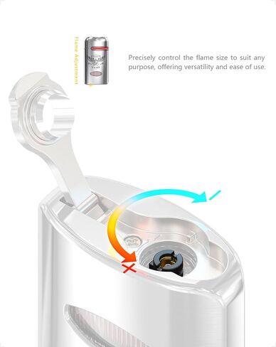 VVay 3 Jet Flame Torch Lighter Gas Gas قابلة لإعادة تعبئة ، نسر ، غاز غير مدرج in Kuwait