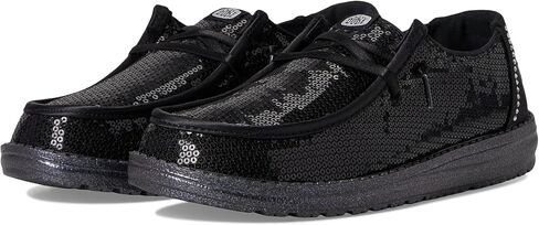 Hey Dude Wendy Disco Sequin - Loafers for Women - Canvas Upper - Cotton Lining - EVA Insole - Rubber Outsole Blush 11 M in Saudi Arabia