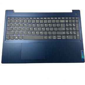 Replacement for Lenovo IdeaPad 3-15ARE05 3-15IIL05 3-15IGL05 3 15ADA05 3-15IML05 Laptop Upper Top Cover Case Palmrest Backlit Keyboard Touchpad Assembly Part 5CB1D03528 5CB0X57536 Blue