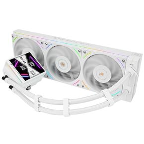Thermalright Hyper Vision 360 UB ARGB White CPU AIO Cooler,360mm Radiator, Magnetic Panel-IPS LCD Screen with 480x480 Resolution,for AM4/AM5;Intel LGA1851/1700,3.95in Screen High Performance Pump
