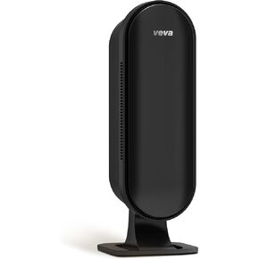 VEVA 8000 Black Air Purifier for Home, Pets Hair, Dander, Large Room, 325 Sq Ft., HEPA Filter & 4 Premium Activated Carbon Pre Filters Removes Allergens, Smoke, Dust, Pet & Odor for Home & Office