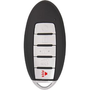 استبدال keyless2go لـ 5 button القرب من المفتاح الذكي لـ Nissan KR5S180144014 / IC 204 / 285E3-5AA5A