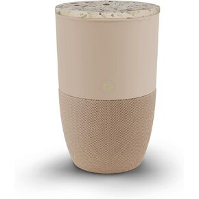 Dupray Bloom™ Air Purifier for Large Rooms with Planter or Custom Accent Table Design | For Home, Bedroom, Office, Dust, Pets | H13 HEPA Air Filtration (Accent Table - Oak, Barley Pink)