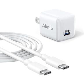 iPhone 16 15 Charger Fast Charging, 20W USB C Charger Block & 6FT Long Type C Cable Cord for iPhone 15/16/Plus/Pro/Pro Max, Galaxy, iPad, AirPods, Compact Powerful Portable Wall Plug
