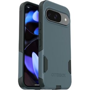 OtterBox Google Pixel 9 & Pixel 9 Pro (Only) - Commuter Series Case - Sagebrush Green - Slim & Tough - Pocket-Friendly - with Port Protection - Non-Retail Packaging