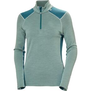 Helly-Hansen Womens LIFA Merino Midweight 1/2 Zip Base Layer Shirt