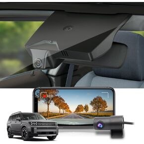 Dual Dash Cam for Hyundai Santa Fe 2024-2025 (Part No#P6000) & CPL-3345
