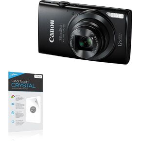 BoxWave Screen Protector Compatible with Canon PowerShot ELPH 170 is - ClearTouch Crystal (2-Pack), HD Film Skin - Shields from Scratches