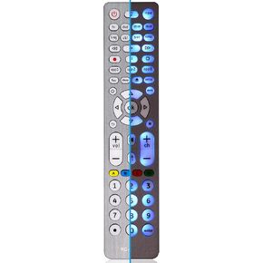 Universal Remote Control Replacement for Hisense, Panasonic, Samsung, LG, Sony, TCL and More, All TV Brands, Universal Remote Control Works for DVD and More, 8 Devices