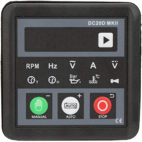 OUMEFAR 5 أرقام DC 8-36V لوحة التحكم مولد DC20D مستقر وحدة التحكم في المولد الإلكتروني MKII للمحرك أو المولد