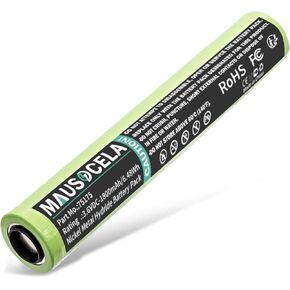 1800mah Flashlight 75175 بطاريات قابلة لإعادة الشحن ، متوافقة مع Peli M9/Stream'light 75175 ، 75300 ، 75301 ، 75302 ، 75303 ، 75304 سلسلة