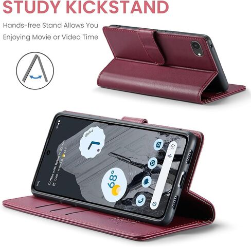 Compatible with iPhone 16e Wallet Case with RFID Blocking Credit Card Holder, PU Leather Folio Flip Kickstand Protective Shockproof Cover Women Men for Apple 16e Phone Case (Purple) in Saudi Arabia