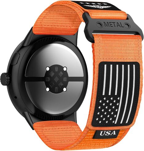 BXUXOHS Rugged Nylon Bands Compatible with Google Pixel Watch 3 Band 45mm 41mm for Men Women,Fabric Stars-Stripes Flag Wristband Sport Strap for Google Pixel Watch 3 2 1 Band in Kuwait