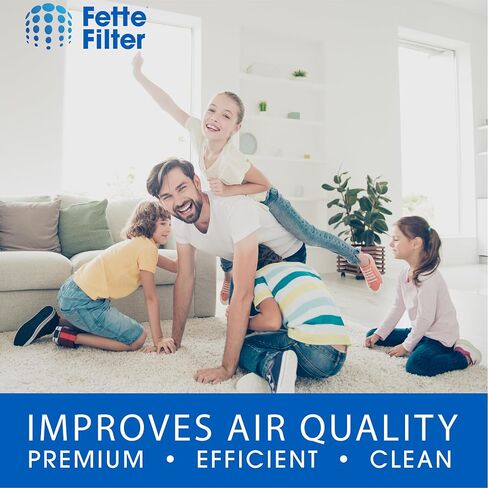 Fette Filter - True HEPA Air Purifier Replacement Filters Compatible with GermGuardian FLT4700 Air Purifier - (Filter M) Pack of 2 in Saudi Arabia