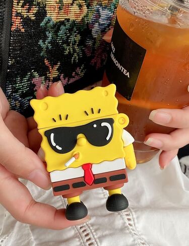 Cute Case for AirPods Pro Cartoon Adorable Anime Cool Kawaii Food Design Cover Silicone Shell Anti-Fall Cases for AirPods Pro2 Cute Cartoon1 in Saudi Arabia
