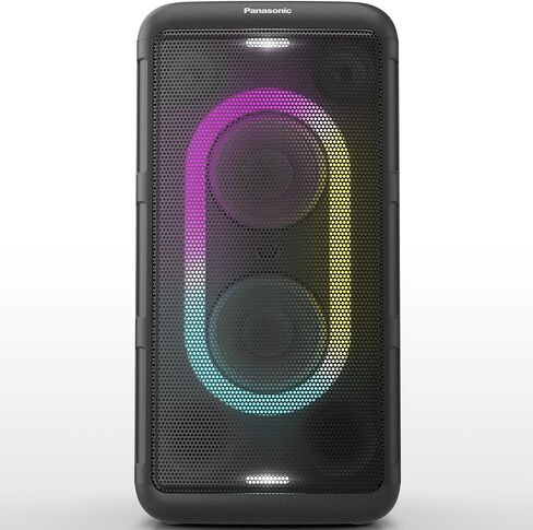 Panasonic BMAX Party Speaker, Portable Bluetooth or USB Audio System, 150W 14cm Double Tweeter and Woofer, Bass Boost, 7 Light Colors & 12 Patterns with Flash and Strobe, 150W Audio, SC-BMAX10 in Saudi Arabia