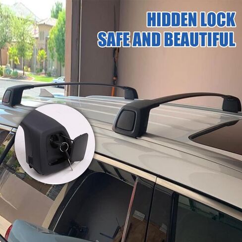 HEKA Cross Bar for 2022 2023 2024 2025 Hyundai Tucson SE SEL N Line Limited NX4 XRT Blue Hybrid Crossbar Roof Rail Rack Accessories (Work with Factory Side Rails) in Kuwait