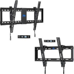 Mounting Dream TV Mount with Level Adjustment for Most 42-86 inch TV, up to VESA 800x400mm, 120 lbs MD2263-XLK and Tilting TV Mounts for Most 26-55 inch TV, up to VESA 400x400mm, 88 lbs MD2268-MK