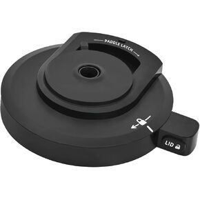 بالنسبة لقطع الغيار البديلة لغطاء الآيس كريم NC301 المتوافقة مع Ninja NC301 ، NC300 ، NC2999AMZ آلية صانع الآيس كريم-خالية من BPA ، مقاومة للتسرب ، غسالة الصحون آمنة (بدون مجداف)